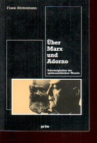 Produktbild: &Uuml;ber Marx und Adorno