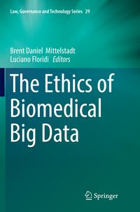 Produktbild: The Ethics of Biomedical Big Data