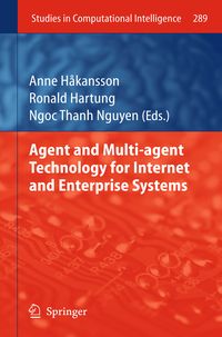 Produktbild: Agent and Multi-agent Technology for Internet and Enterprise Systems