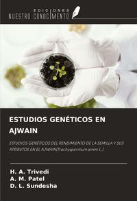 Produktbild: Estudios Gen&eacute;ticos En Ajwain