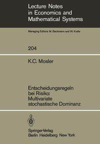 Produktbild: Entscheidungsregeln bei Risiko Multivariate stochastische Dominanz