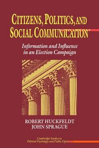 Produktbild: Citizens, Politics and Social Communication