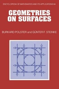 Produktbild: Geometries on Surfaces