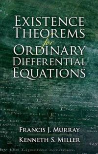 Produktbild: Murray, F: Existence Theorems for Ordinary Differential Equa