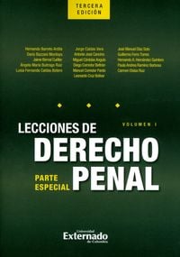 Produktbild: Lecciones de derecho penal. Parte especial. Volumen I. Tercera edici&oacute;n
