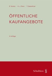 Produktbild: &Ouml;ffentliche Kaufangebote