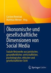 Produktbild: &Ouml;konomische und gesellschaftliche Dimensionen von Social Media