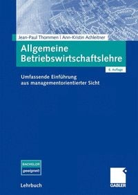 Produktbild: Allgemeine Betriebswirtschaftslehre