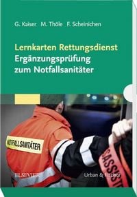 Produktbild: Lernkarten Rettungsdienst - Erg&auml;nzungspr&uuml;fung zum Notfallsanit&auml;ter