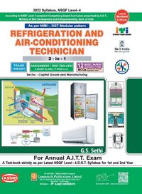 Produktbild: Refrigeration & Ac 3-in-1 Th./asst./model Papers (nsqf -4 Syll.) 1st & 2nd Yr.