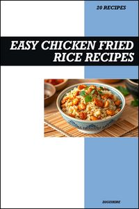 Produktbild: Easy Chicken Fried Rice Cookbook: Quick & Tasty Chinese Restaurant Style Recipes for Homemade Fried Rice Dishes