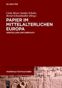 Produktbild: Papier im mittelalterlichen Europa