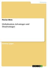 Produktbild: Globalization. Advantages and Disadvantages