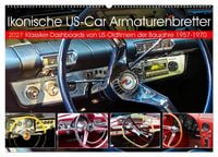 Produktbild: Ikonische US-Car Armaturenbretter (Wandkalender 2027 DIN A2 quer), CALVENDO Monatskalender