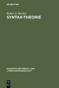 Produktbild: Syntax-Theorie