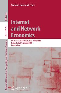 Produktbild: Internet and Network Economics