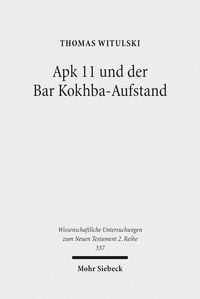Produktbild: Apk 11 und der Bar Kokhba-Aufstand