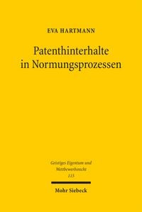 Produktbild: Patenthinterhalte in Normungsprozessen