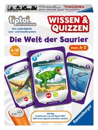 Bild vom Artikel Ravensburger 00078 - tiptoi®, Wissen und Quizzen, Die Welt der Saurier, Quizspiell vom Autor 