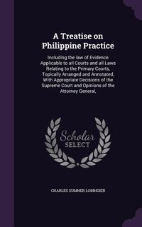 Produktbild: A Treatise on Philippine Practice