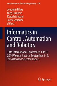 Produktbild: Informatics in Control, Automation and Robotics