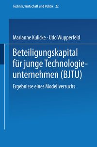 Produktbild: Beteiligungskapital f&uuml;r junge Technologieunternehmen