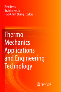 Produktbild: Thermo-Mechanics Applications and Engineering Technology