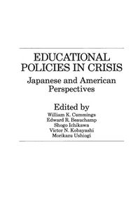 Produktbild: Educational Policies in Crisis