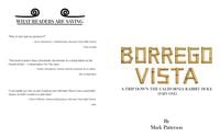 Produktbild: Borrego Vista (Part One)