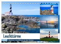 Produktbild: Leuchtt&uuml;rme - Maritime Leuchtfeuer an den K&uuml;sten (Tischkalender 2027 DIN A5 quer), CALVENDO Monatskalender