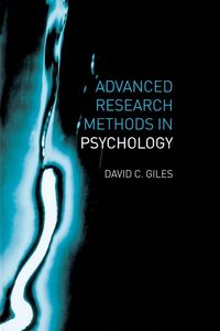 Produktbild: Advanced Research Methods in Psychology