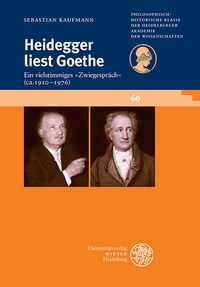Produktbild: Heidegger liest Goethe