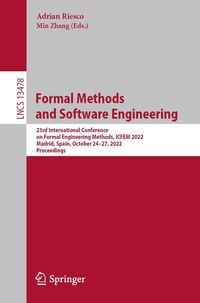Produktbild: Formal Methods and Software Engineering