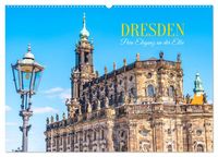Produktbild: Dresden, Pure Eleganz an der Elbe (Wandkalender 2026 DIN A2 quer), CALVENDO Monatskalender
