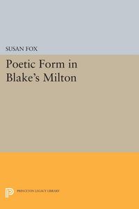 Produktbild: Poetic Form in Blake's MILTON