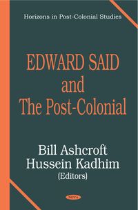 Produktbild: Edward Said and the Post-Colonial