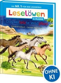 Produktbild: Lesel&ouml;wen 2. Klasse - Das verletzte Wildpferd