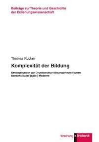 Produktbild: Komplexit&auml;t der Bildung
