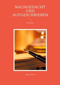 Produktbild: Nachgedacht und aufgeschrieben