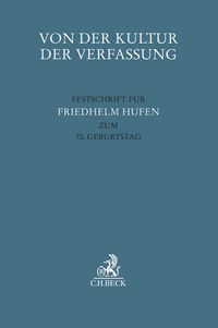 Produktbild: Von der Kultur der Verfassung