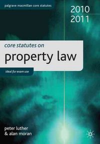 Produktbild: Core Statutes on Property Law