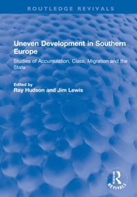 Produktbild: Uneven Development in Southern Europe