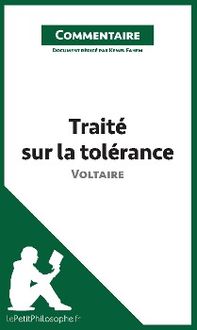 Produktbild: Trait&eacute; sur la tol&eacute;rance de Voltaire (Commentaire)