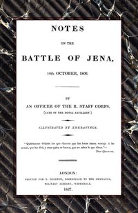 Produktbild: Notes on the Battle of Jena 14th October 1806