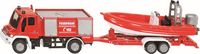 Produktbild: Siku 1636 Unimog Feuerwehr mit Boot