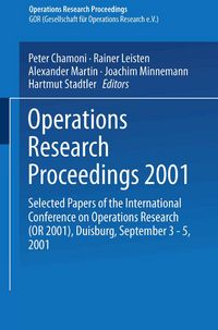 Produktbild: Operations Research Proceedings 2001
