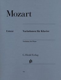 Bild vom Artikel Mozart, Wolfgang Amadeus - Variationen für Klavier vom Autor Wolfgang Amadeus Mozart