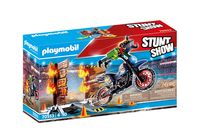 PLAYMOBIL® 70553 Stuntshow Motorrad mit Feuerwand