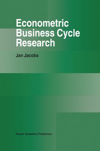 Produktbild: Econometric Business Cycle Research
