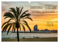 Produktbild: Barcelona - Stadt der Kunstwerke und Architektur (Wandkalender 2026 DIN A3 quer), CALVENDO Monatskalender
